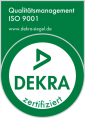 Die CIBORIUS Gruppe ist DEKRA ISO 9001 zertifiziert